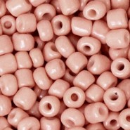 Glas rocailles kralen 6/0 (4mm) Lantana pink